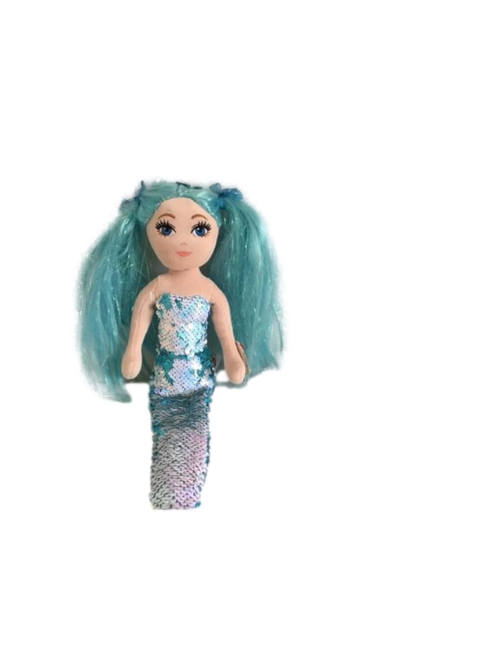 Ty Sea Sequins ‘Indigo’ the larger Mermaid (18in) - Picture 1 of 4